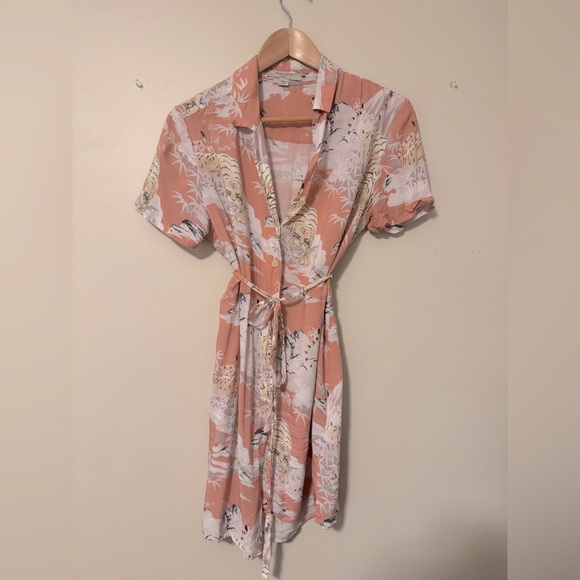 All Saints Dresses & Skirts - All Saints Pink Tiger Shirt Dress (As seen on TV)